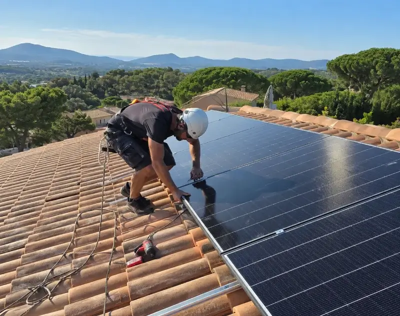 Installateur panneaux solaires Le Pizou — pose photovoltaïque sur toiture